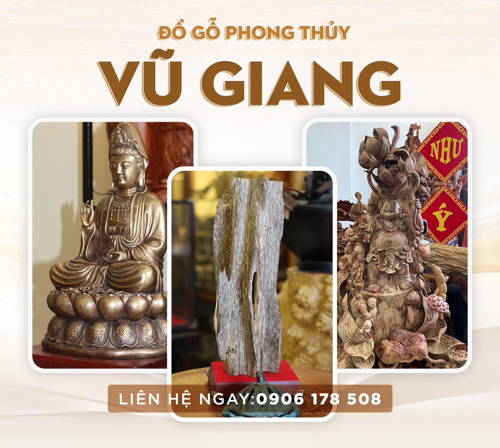 ĐỒ GỖ PHONG THỦY VŨ GIANG